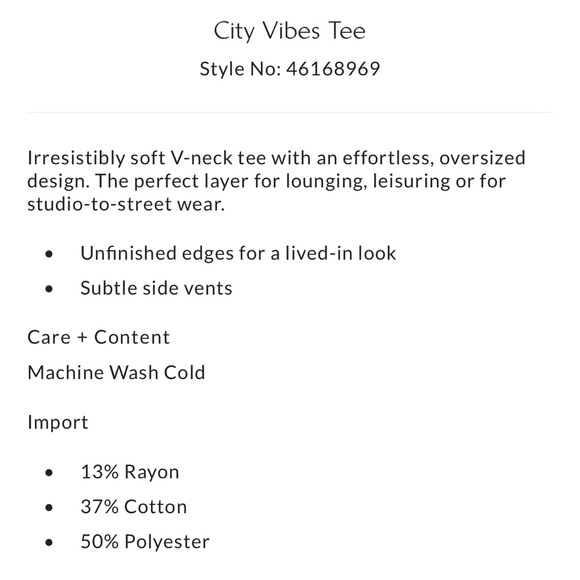 FP Movement Oversized Tunic Tee ‘City Vibes’ - Picture 4 of 4